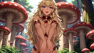 202. Princess Peach Dance, Ai Animation