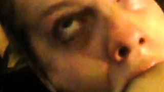 Amber Blank's Blowjob and Facial with a Pyramid Head Costume