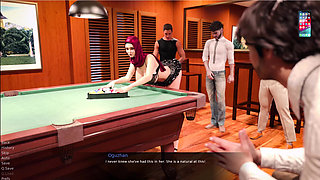 Esra in Istanbul 8 Esra Is Playing Pool and Its Getting Very Hot