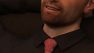 The East Block: Boss His Buddy and His Employees Foursome Sex in the Office Ended with Huge Cum Explosion - Episode 42