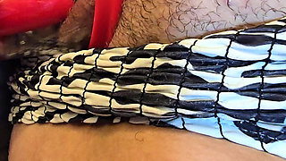 Hot blonde milf orgasms from sucking licking toy amazing orgasm