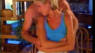 Round Booty Blonde Slut Rides a Thick White Cock on Couch