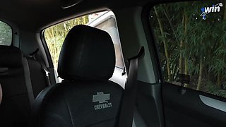 Flirtatious preggo hot video