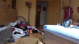 3 girls 1 boy long handjob with ass shaking - part a