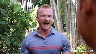 Brody Fox and Adam Lancers Close-Up Handjob Teetering on the Edge