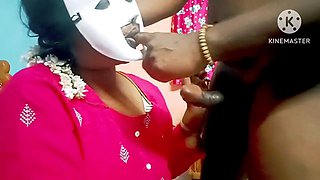 Student ready for mouth fuck and swallow cum to get practical marks from teacher - full tamil audio with moaning