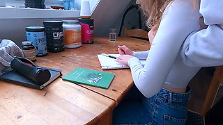 College Girl gets seduced by Teacher
