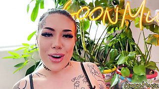 GoonMuse featuring Zac Wild and Lacey Jayne's fishnet smut