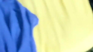 Newly Married Bride Has Sex with Her Husband, Close up of Hard Fucking in Missionary Position