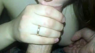 Muscled Hunk Gets a Juicy Blowjob from His Best Friend's Big