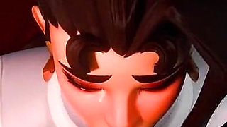 Overwatch Vendetta Sloppy Blowjob POV 3D Animation Rule34