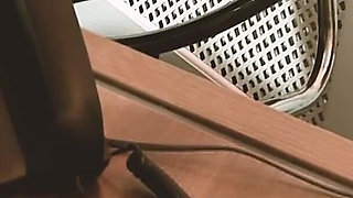 Panty Party Scene-4_gorgeous Busty Office Worker Gets Fucked in the Office While Wearing Lingerie