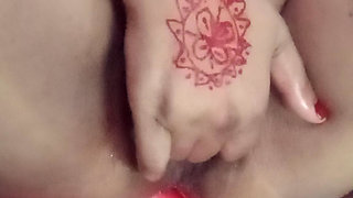 Use two Brinjal Super horny village bhabi masterbrate her big fresh pussy orgasm