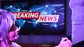 Young Worker and 60 Yo Big Tits Horny Granny Woman