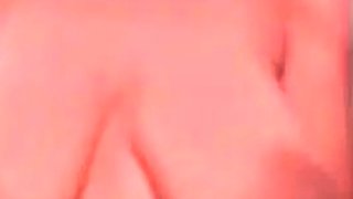 Close up with blonde hottie blowing a large dick