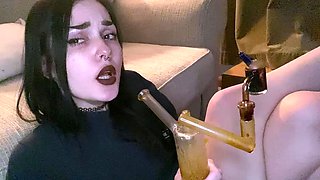 Beautiful brunette in sexy solo fingering masturbation 2 wmv