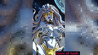 Gol Busty Alien Fantasy Animation