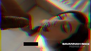 Savannah Sixx's First Bbc - Pissvids