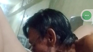 She so wet I love to eat her pussy creamy nice too