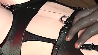 3D Big Boobs Asian Model Cheating with BBC