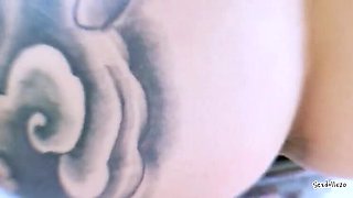 Big Booty Teen Gets Creampie - Tight Pussy Filled with Cum