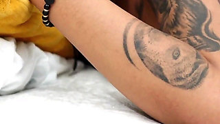 Petite Skinny Brunette Seduces Plumber