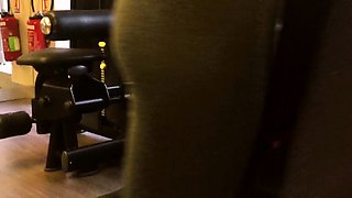 Girlfriend flashing and fucking at the gym!! sexy amateur
