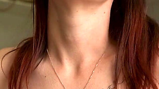 Sexy Nude Brunette Smoking Tease