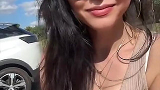 Smoking Outside in My Glasses and Joking