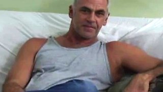 Redhead Gay Blows Straight Silver Fox in NYC