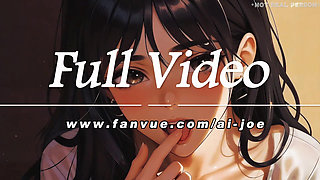 It turned out to be such a beautiful woman. She did this secretly to me... Generated by artificial intelligence.