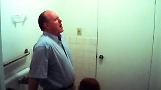 Filthy office whore sucks boss