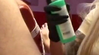Big boobs blonde humiliated small penis