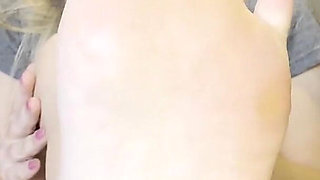 Footjob From Step-mommy