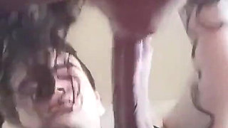 My Whore Wife Sucking My Penis and Balls Until She Receives Milk