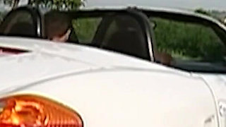 Wild Outdoor Fucking and Filthy Blowjobs in Car and Bed