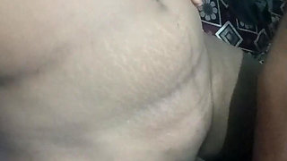 Rajni made Tejram completely nude and licked her and started rubbing boobs