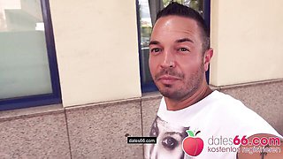 Reality movie with conquering Melina May from POV Pickups