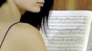 While the Student Plays the Piano, the Music Teacher Fucks His Friend on the Couch