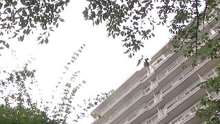 Japanese teen Maho Aizawa does the handjob