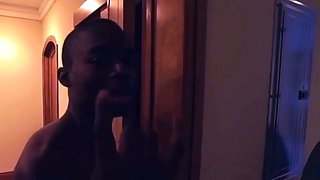 Interracial threesome hardcore fuck