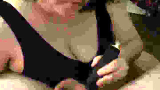 Vibrating My Flat Caged Cuck Husband During Sph