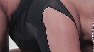 Hot Threesome Footjob and Fucking!