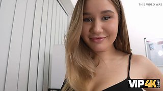 Vip4k. tasty massive tittie amalia davis is having anal fun in the office