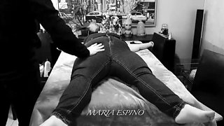 Submissive French BBW MariaEspino Tied Up & Used Like a Toy - Real Homemade BDSM