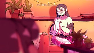 38  Family Threesome: Perv Stepmom Teacher Me and my GF How To Fuck (XXX Cartoon Porn)