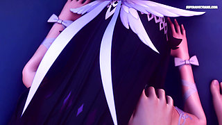 Sipping and Sinning: When a Quiet Tea Party Turns Into a Messy Threesome ( 3D Uncensored Porn )