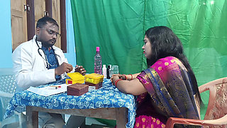 Hot Bengali aunty fucking by doctor, when she went to clinic