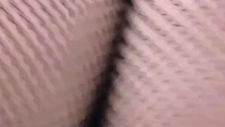 Big Booty Shake Stripper Fishnet Lapdance Teasing You Pussy