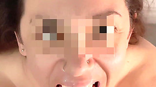 Flashing Hotwife Facial Compilation